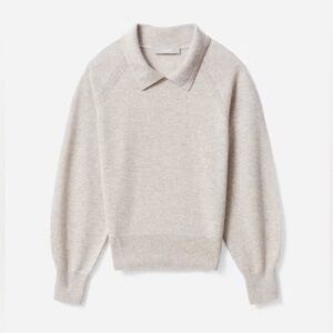 Everlane Cashmere Collared Sweater